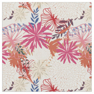 Floral background 3 fabric