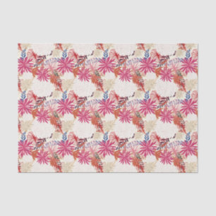 Floral background 3 tissue paper