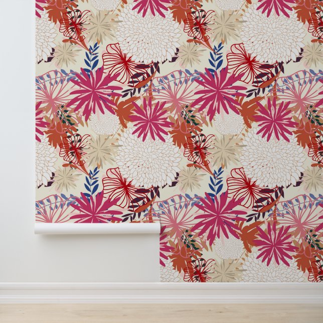 Floral background 3 wallpaper  (Application)