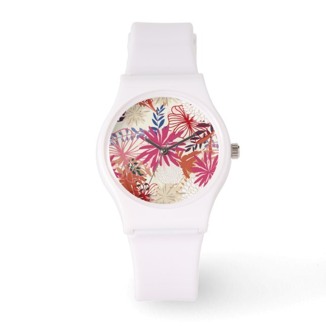Floral background 3 watch (Front)