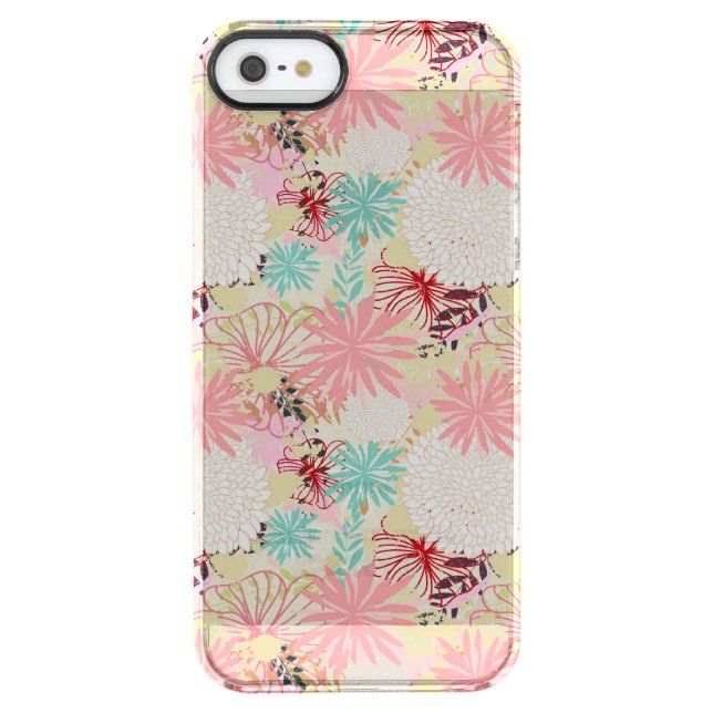 Floral background 4 uncommon iPhone case (Back)