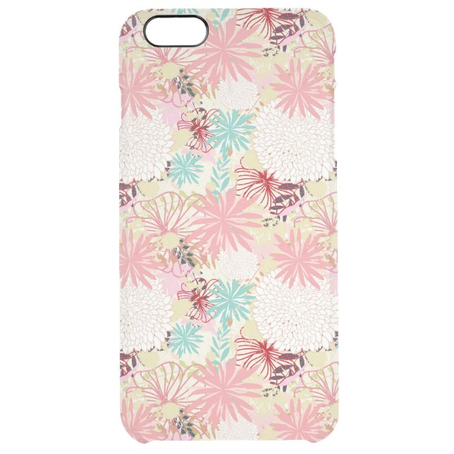 Floral background 4 uncommon iPhone case (Back)