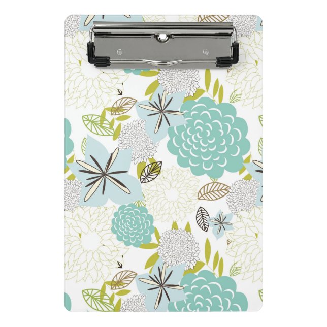 Floral background 5 mini clipboard (Front)