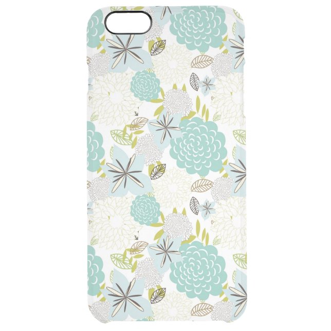 Floral background 5 uncommon iPhone case (Back)