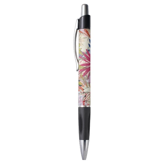 Floral background 6 pen (Top (Vertical))