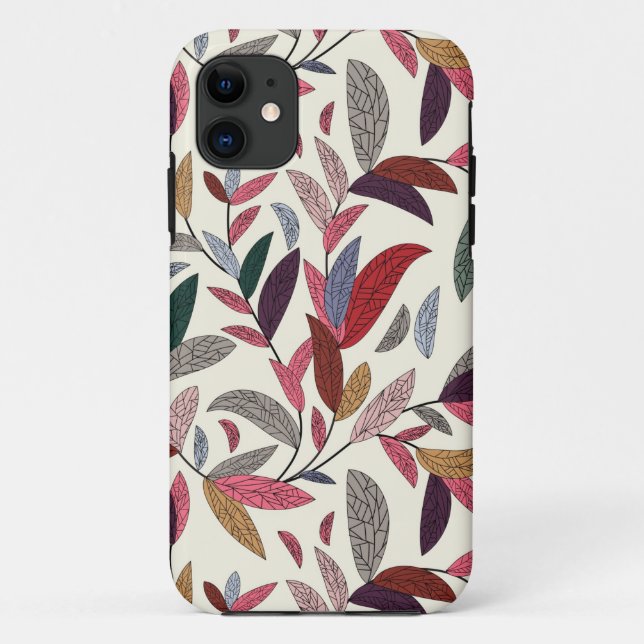Floral background Case-Mate iPhone case (Back)