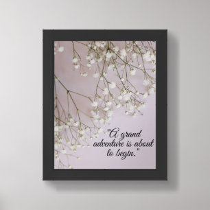 Floral Background Framed Art