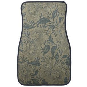 Floral Background Set of Car Mats - Unique Style