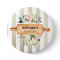 Floral Bakery Rolling Pin Patisserie GOLD
