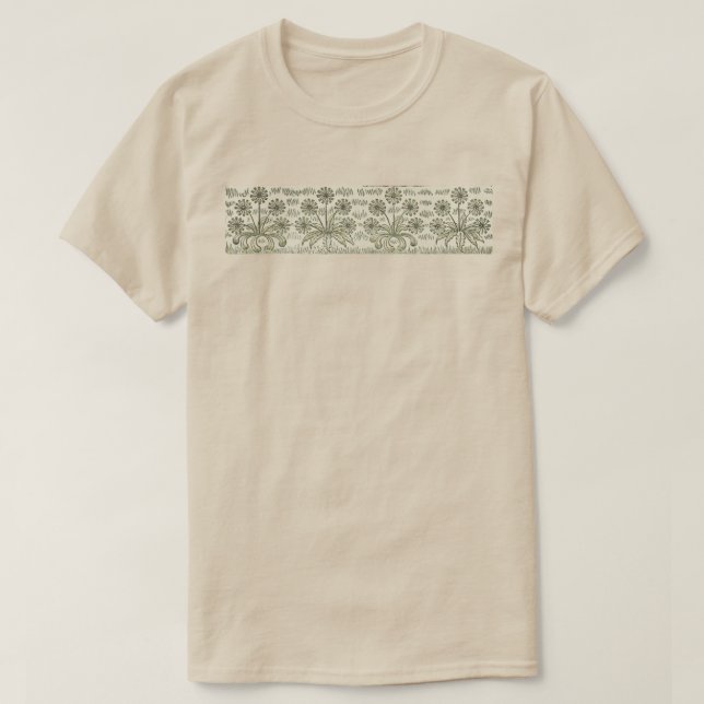 Floral Band T-Shirt (Design Front)