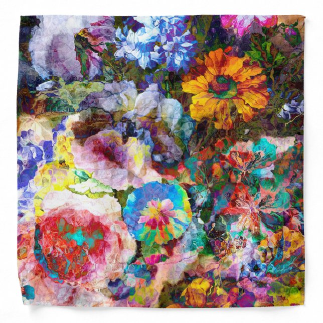 Floral Bandana (Front)