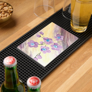 Floral Bar Mat