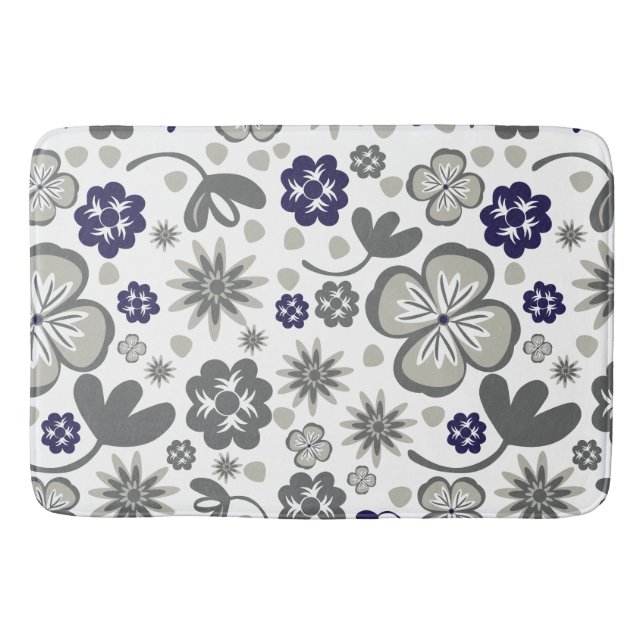 Floral Bath Mat (Front)
