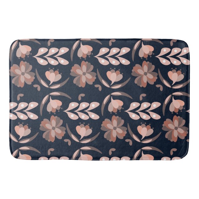 Floral Bath Mat (Front)