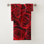 Floral Bath Towel Set