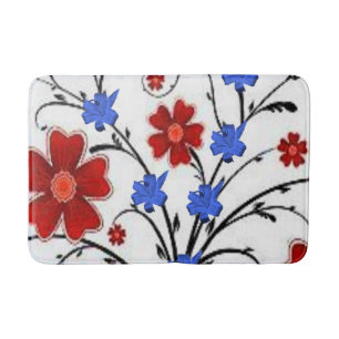 Floral Bathroom Bathmat