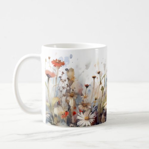 Floral beauty  coffee mug