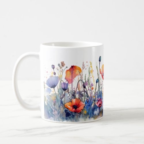 Floral beauty  coffee mug