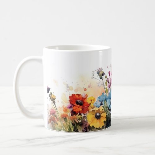 Floral beauty  coffee mug