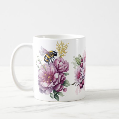 Floral beauty  coffee mug