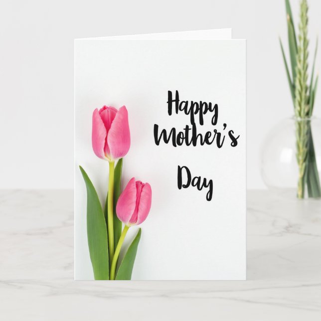 Floral Beauty Greeting Card (Front)