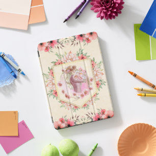 Floral Beauty, Lady Of Spring, Flower Art iPad Pro Cover