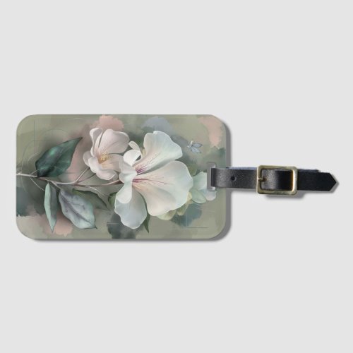 Floral Beauty Luggage Tag