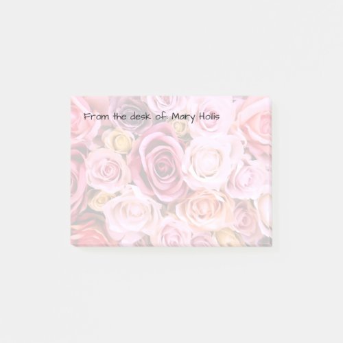 Floral Beauty Sticky Note Pads