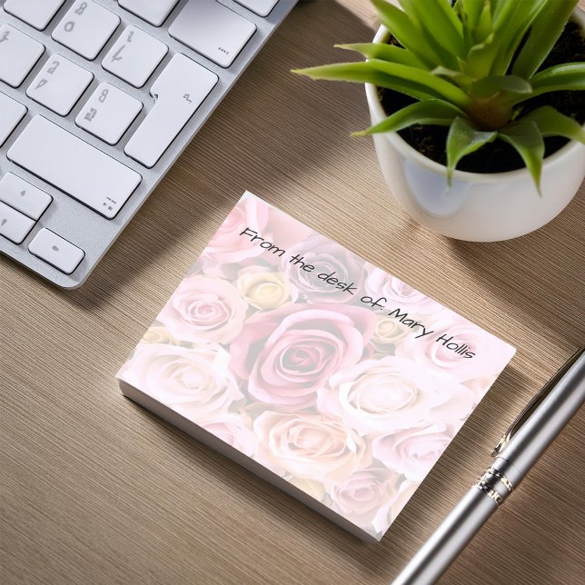 Floral Beauty Sticky Note Pads (Creator Uploaded)