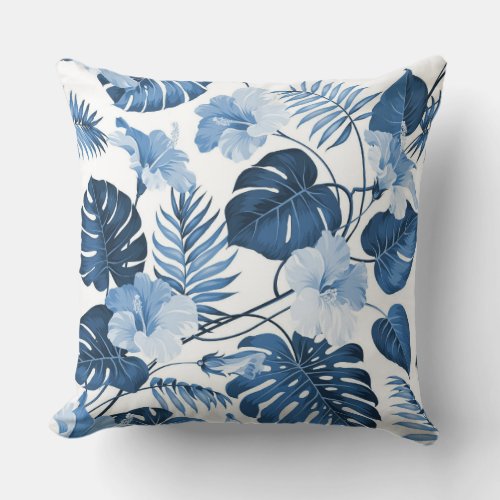 Floral beauty  throw pillow