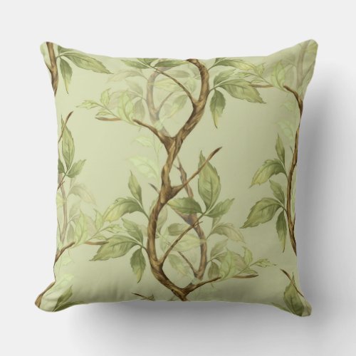 Floral beauty  throw pillow