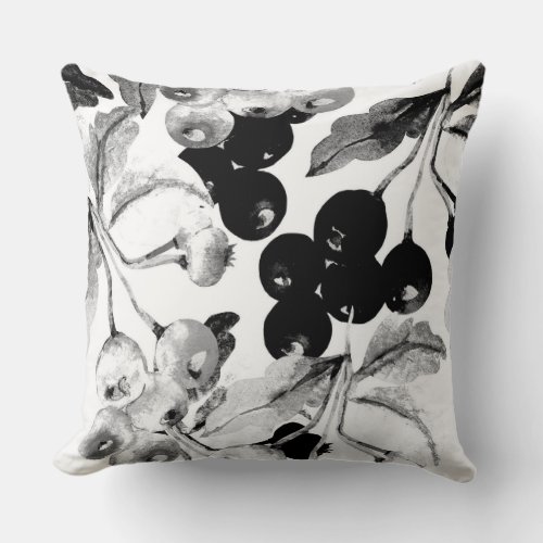 Floral beauty  throw pillow