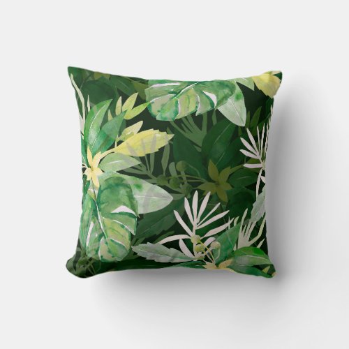 Floral beauty  throw pillow