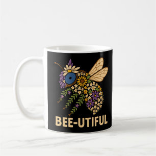 Floral Bee Fusion Bee-Utiful Coffee Mug
