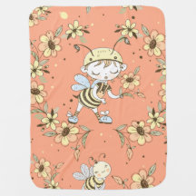 Floral Bee Unisex