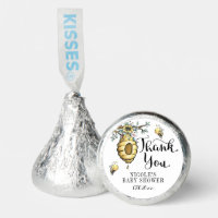 Floral Beehive Honey Sweet Bee Girl Baby Shower Hershey®'s Kisses®