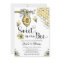 Floral Beehive Honey Sweet Bee Girl Baby Shower