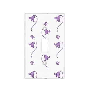 Floral Bells Pattern Light Switch Cover