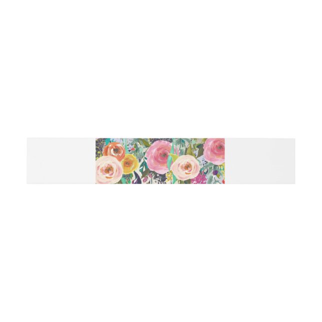 Floral Belly Band (Flat)