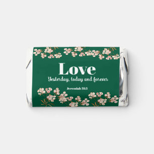  Floral Bible verse  Hershey's Miniatures