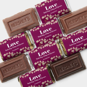 Floral Bible verse Hershey's Miniatures
