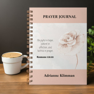 Floral Bible Verse Prayer Journal