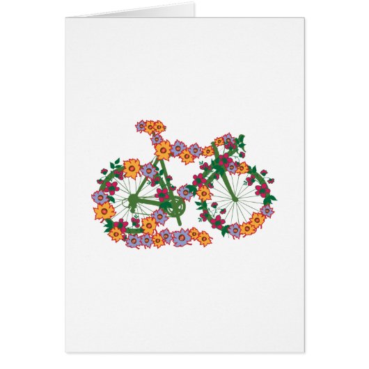 Floral Bicycle Cards (Front)
