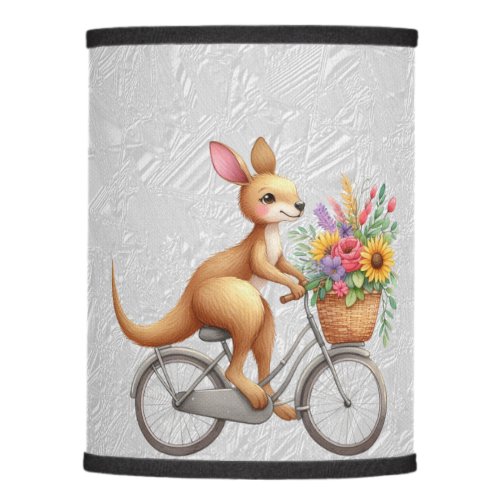 Floral Bicycle Kangaroo Lamp Shade