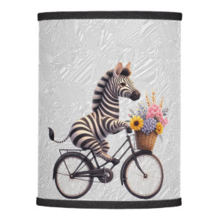 Floral Bicycle Zebra Lamp Shade
