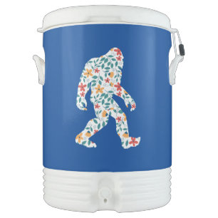 FLORAL BIGFOOT BEVERAGE COOLER