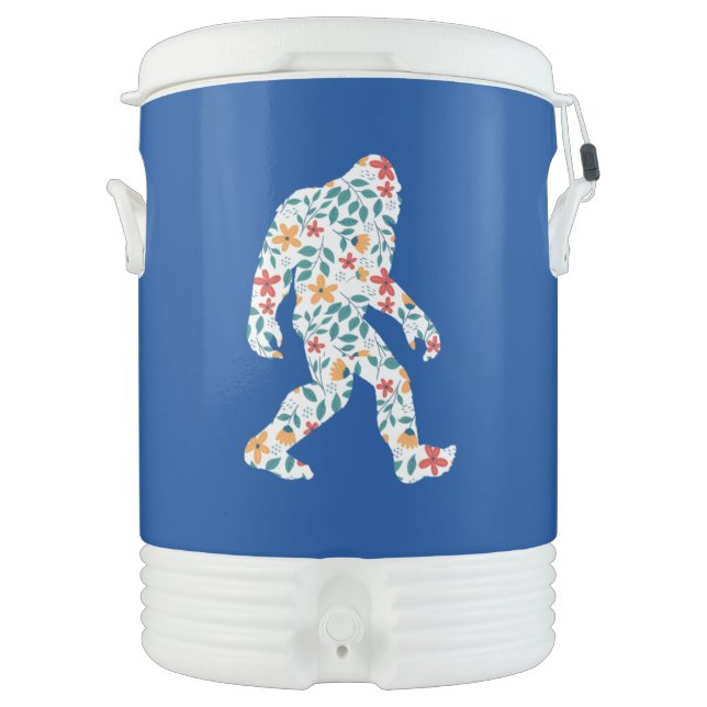 FLORAL BIGFOOT    BEVERAGE COOLER (Front)