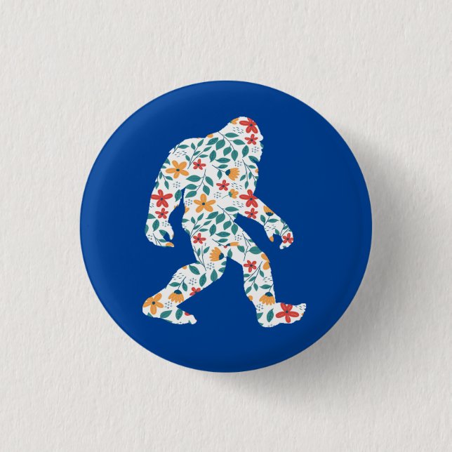 FLORAL BIGFOOT       BUTTON (Front)