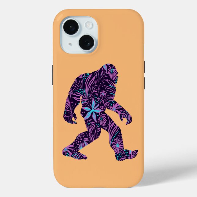 FLORAL BIGFOOT    Case-Mate iPhone CASE (Back)