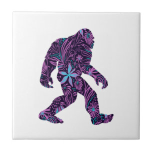 FLORAL BIGFOOT CERAMIC TILE